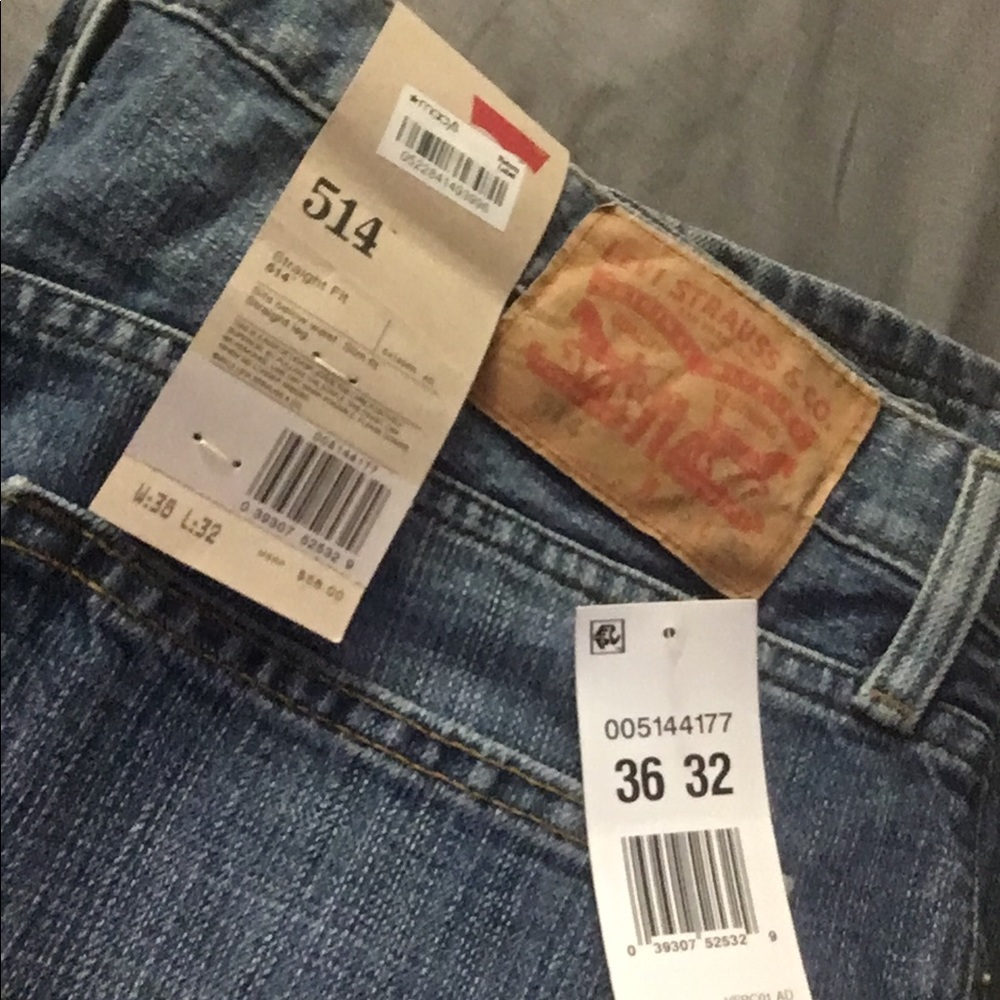 Levi mens 514 jeans